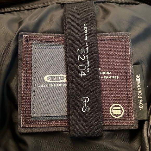 NWOT G-STAR RAW 100% POLYAMIDE HOODED VEST - Picture 12 of 13